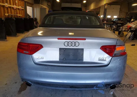 2016 Audi A5 Premium Plus S-Line z USA, uszkodzony, nr VIN WAUD2AFH4GN010104